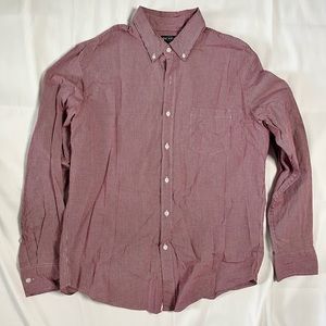 J.Crew mercantile men’s “flex” button down with small checks